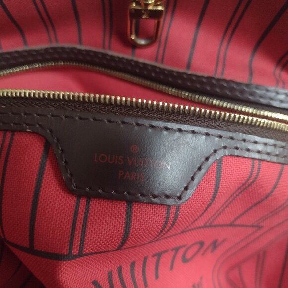 💋💋 💯% Authentic Louis Vuitton Neverfull GM Full Set - Picture 10 of 16